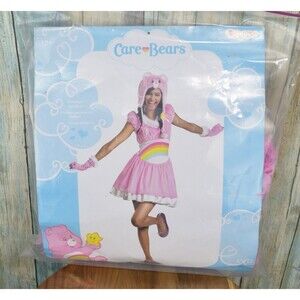 Care Bears Cheer Bear Halloween Costume Kids Size L 12-14